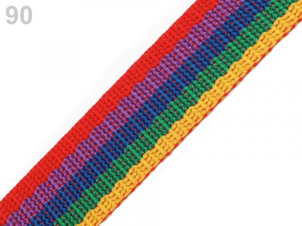 Gurtband  30 mm  Multicolor